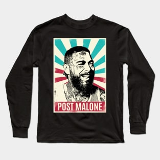 Vintage Retro Malone Tato Long Sleeve T-Shirt